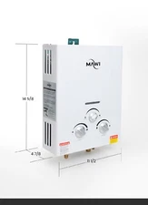  Tankless water heater, GPM water heater, Overheating protection 