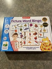 The Learning Journey: Match It Bingo - Picture Word - Reading Game