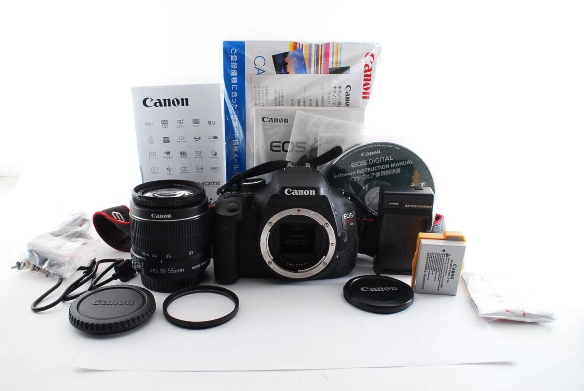 [Near MINT] Canon EOS Kiss X5 /Rebel T3i /600D w/EF-S 18-55 IS II Lens Kit  E710