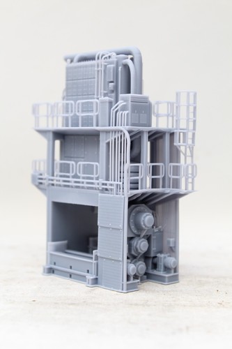 Model Steel Mill - OO Gauge 1/76- HOT ROLLING MILL - 1 STAND - UNPAINTED - Picture 4 of 15
