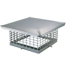 Stainless Steel Single Flue Chimney Cap 8x13