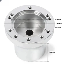 For Yamaha G2 G3 G4 G5 G6-G29 Golf Carts Chrome Steering Wheel Hub Adapter