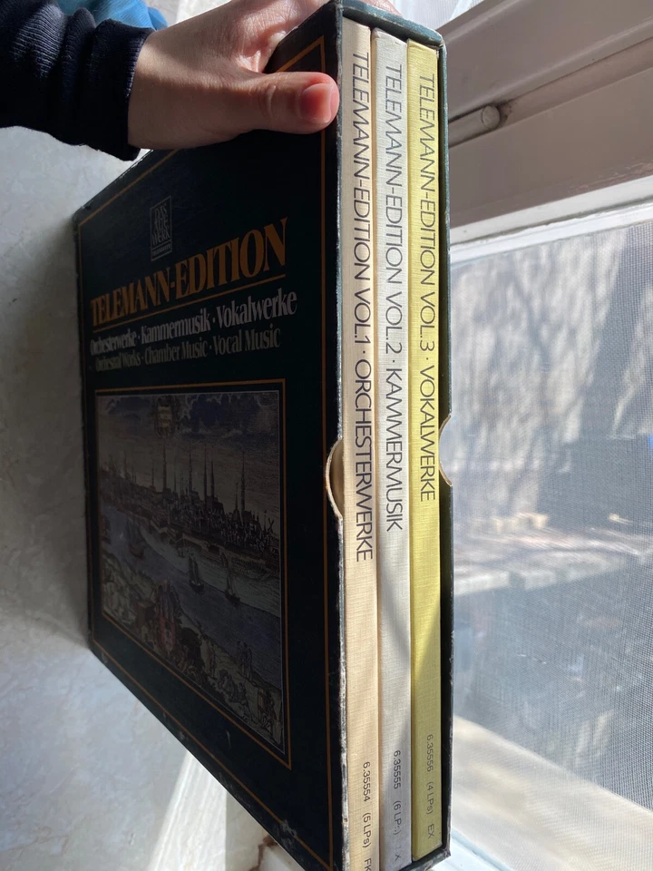 Telemann-Edition Orchesterwerke - Kammermusik - Vokalwerke - Vinyl Box - Bild 3 von 4