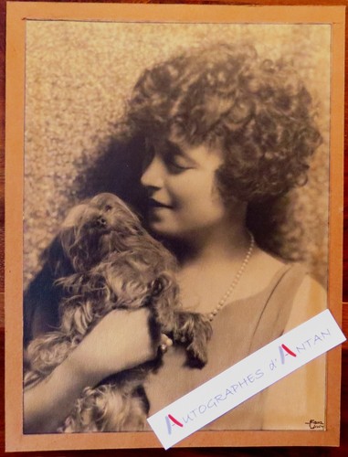 ● Franz LOWY Photographie jeune femme à identifier - österreichischer Fotograf