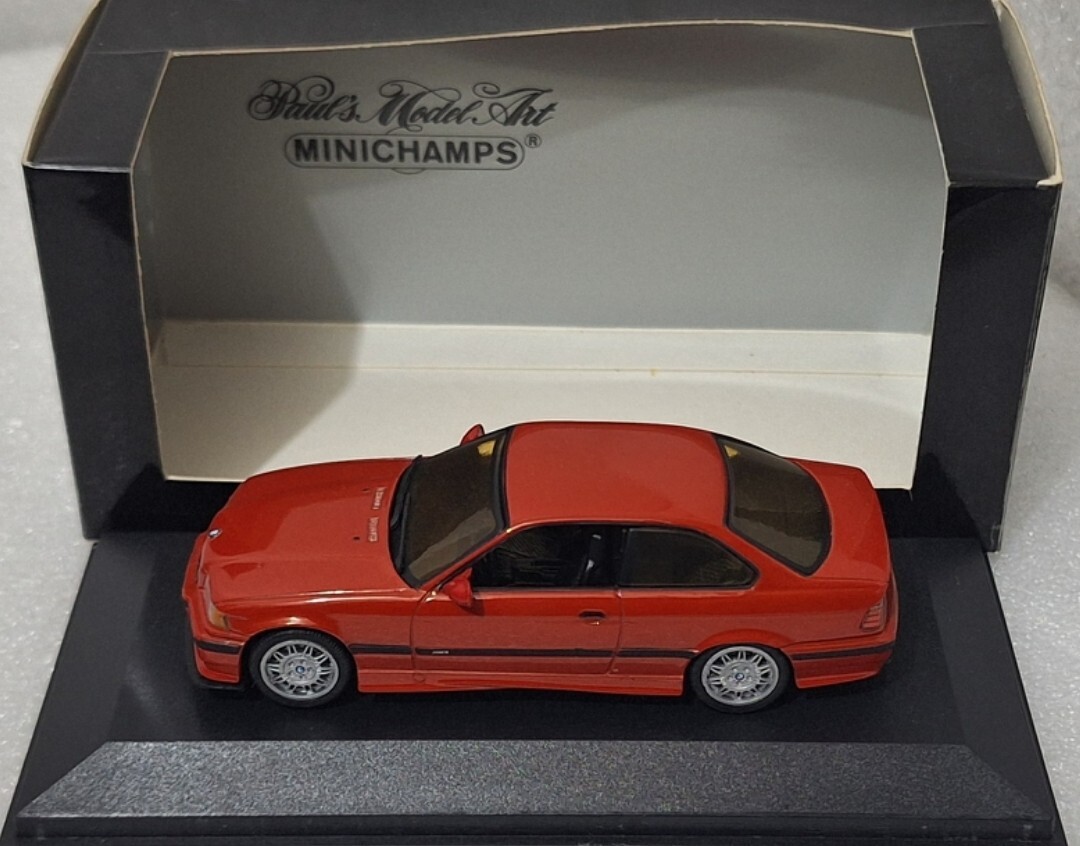 BMW M3 Coupe E36 1992 Red 1:43 Minichamps 1st Edition BMW M3 Coupe E36 1992 Red 1:43 Minichamps 1st Edition