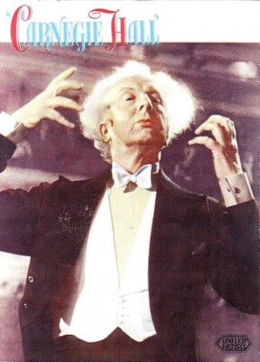 LEOPOLD STOKOWSKI *2X3 FRIDGE MAGNET* CONDUCTOR SYMPHONY PHILADELPHIA FANTASIA 