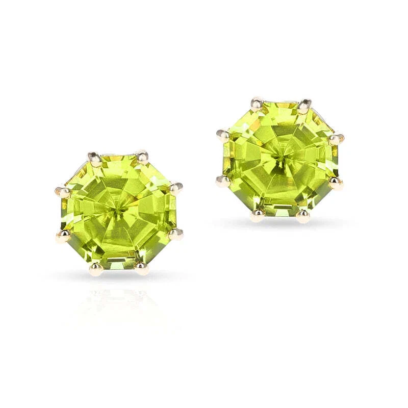Semi precious hotsell stud earrings