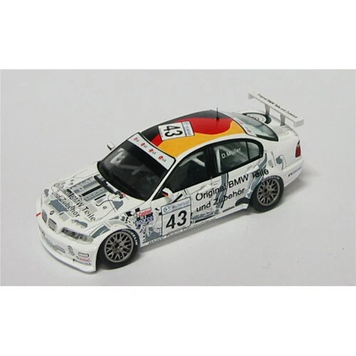 Modellini statici auto da corsa Scala 1:43 per BMW