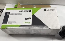 1 Lexmark 60F1X0E Extra High-Yield Toner, 20,000 Page-Yield, Black-NIB