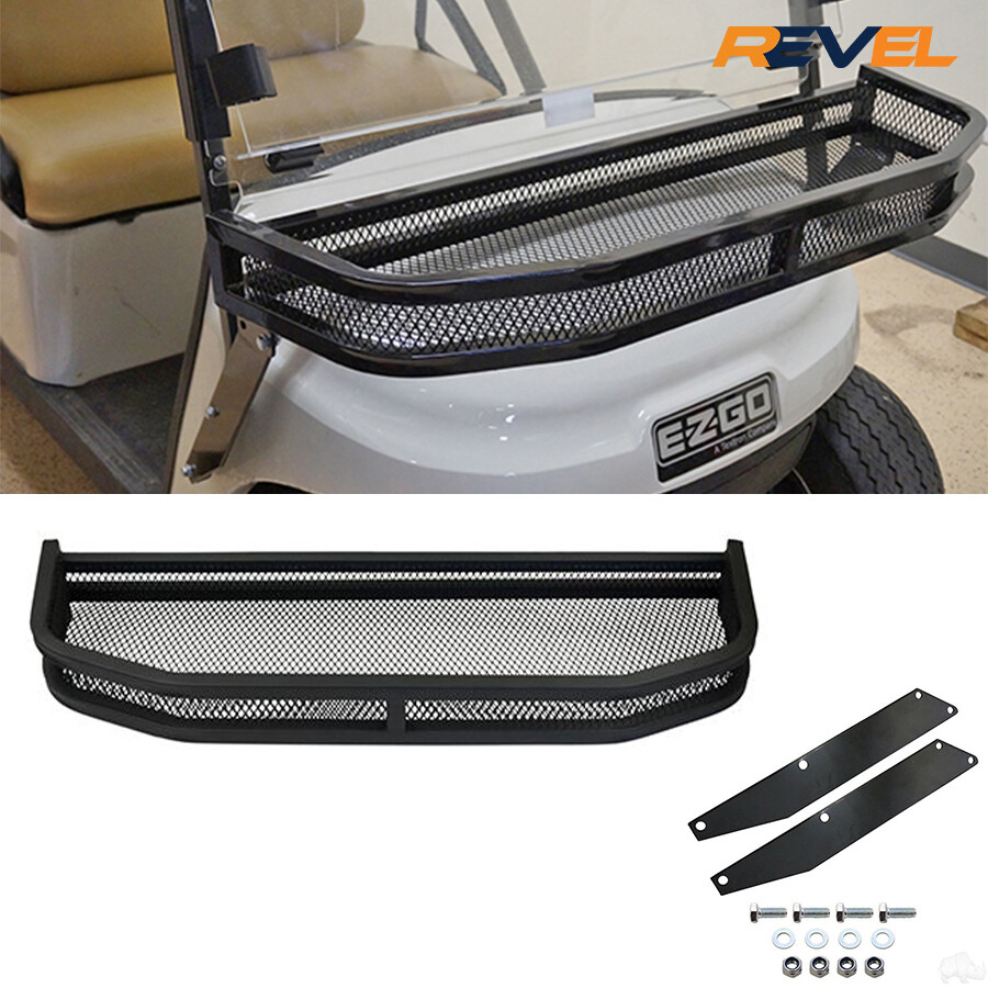 EZGO TXT Golf Cart Front Basket - Golf Cart Clays Basket for 1994