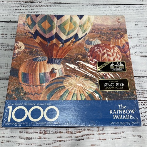 Springbok The Rainbow Parade 1000 Piece Jigsaw Puzzle Hallmark 30x24" NEW