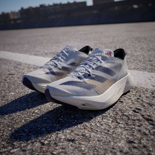 adidas Adizero adios Pro 3 M Footwear White Dark Blue IG6438 Men's Size New - 第 1/13 張圖片