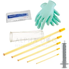 Flex Tip Canine Artificial Insemination Rods Alpha Dog Breeder All Sizes AI Kits