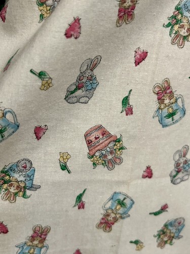 Sleeveless Bunny Sun Dress Easter Spring White Girls 6 - Picture 5 of 5