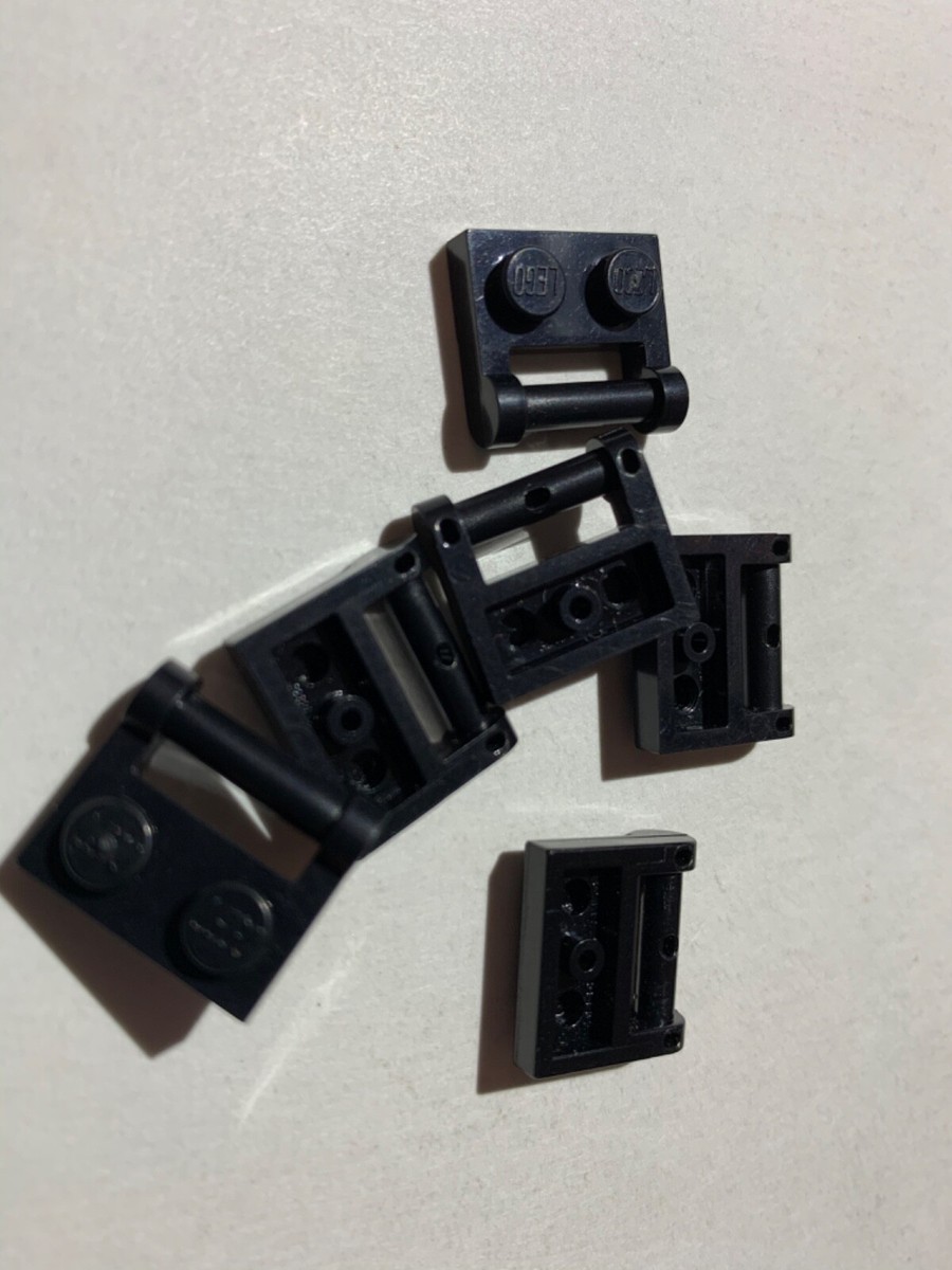 LEGO Parts 48336 (6pcs) Plate, Modified 1x2 Handle Side-Closed