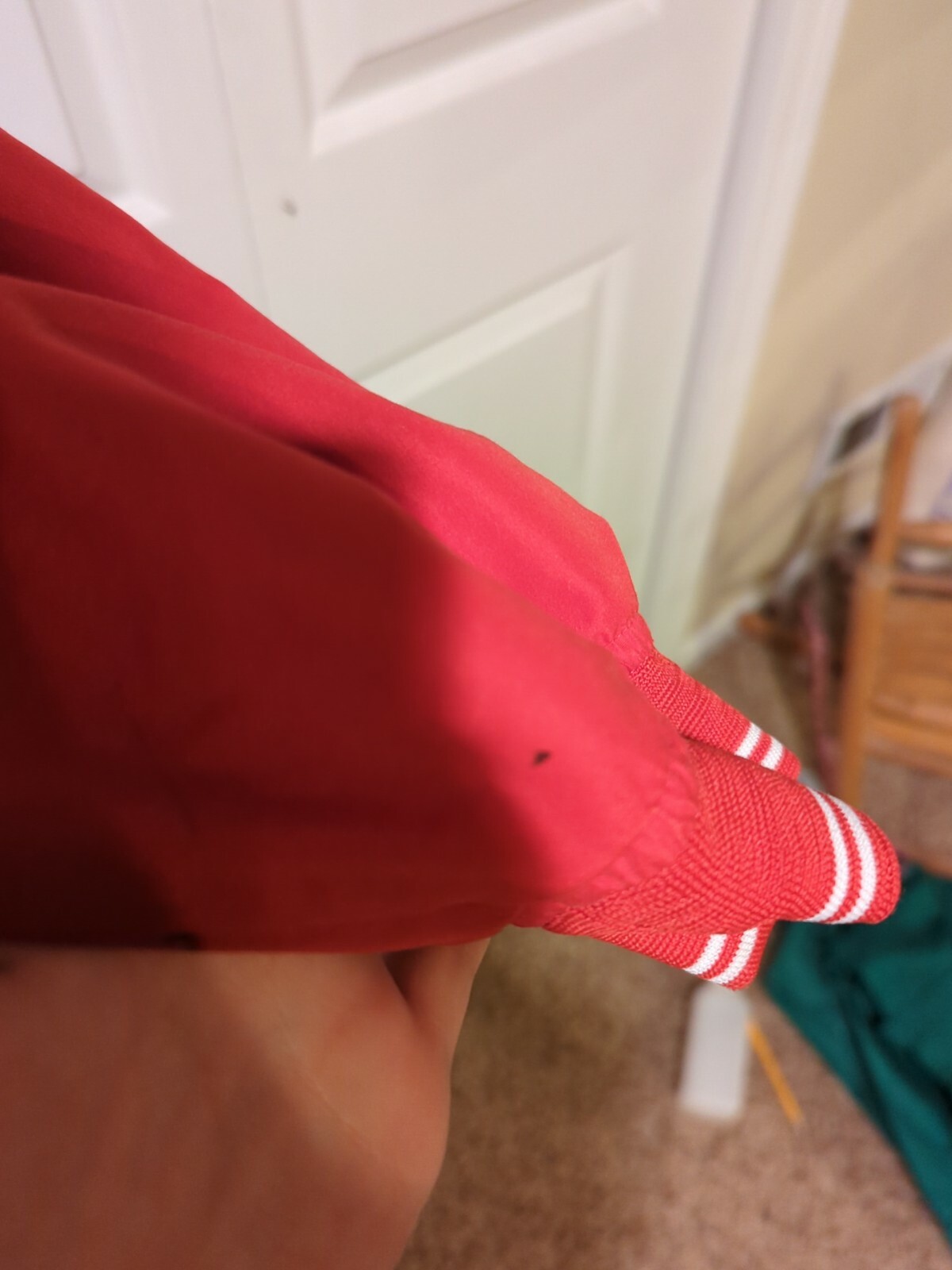 Vintage Converse Pullover Lined Red Windbreaker J… - image 5