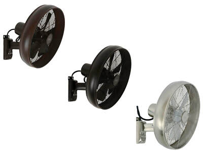 Retro Design Wandventilator Breeze Wall mit Fernbedienung verschiedene Farben