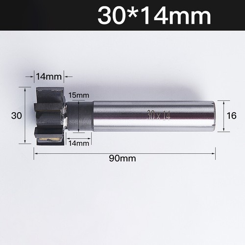 Schaftfräser T-Nutfräser VHM Nutenfräser T Schlitzfräser Ø 16 - 32 mm Härte 75° - Picture 49 of 59