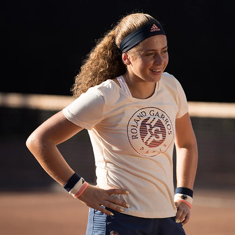 Cap encerrar Notable Adidas Women&#039;s Roland Garros Tee - Beige CV4290 | eBay