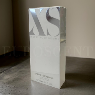 Paco Rabanne XS Excess pour homme men's cologne perfume EDT 3.4oz / 100ml NEW