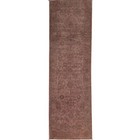 Handmade (3' x 9'7") Overdyed Contemporary Afghan Wool Runner Rug for Hallway