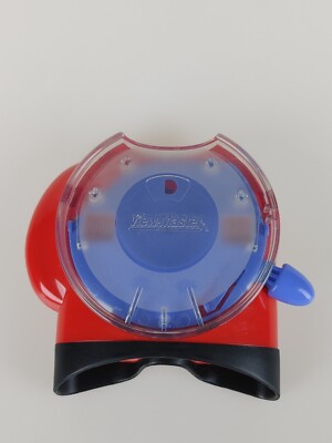 Horizontal Model O Red Purple-Blue Black 3D View-Master Viewer 2002 Working