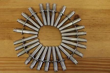 25 Maple Sap Syrup 5/16 Stainless Spouts Spiles For Bag Sack Holders Or Buckets