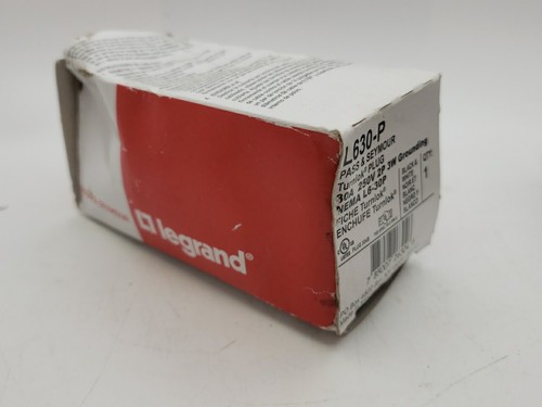 Spina TurnLok Legrand Pass Seymour L630P 30A 250V grado industriale - Foto 8 di 8