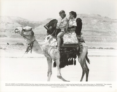 Paradise 1982 Movie Photo Phoebe Cates Willie Aames Camel Chimp 8x10 *P121c