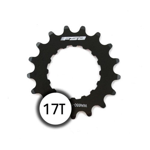 17T Crown Gear Ebike Bosch WA650 Stainless Steel Black 421586921 FSA Cassette