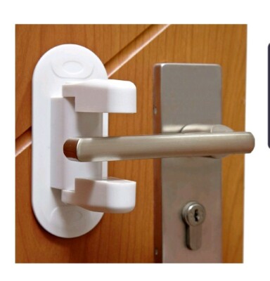 childproof door lever lock