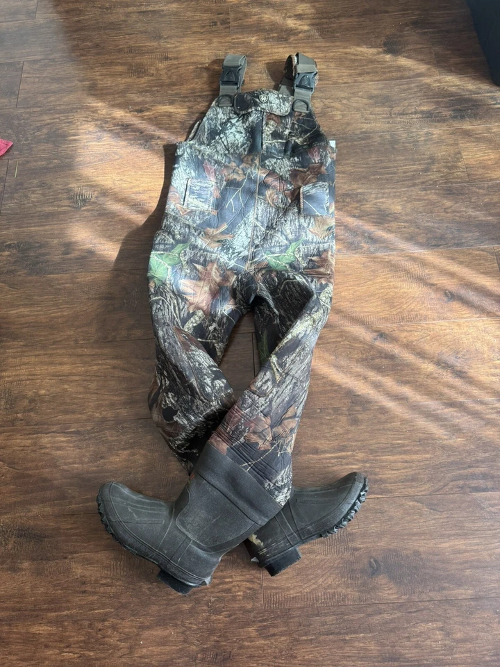 Game Winner Camouflage Waders Size 7 - Image 2 of 4