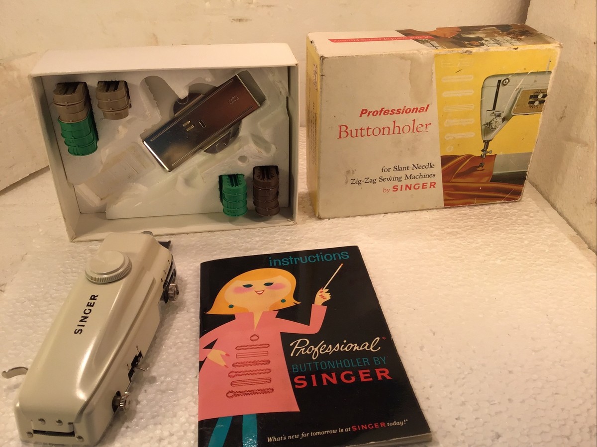 Singer Professional Buttonholing Accessory #161829. Shipping is