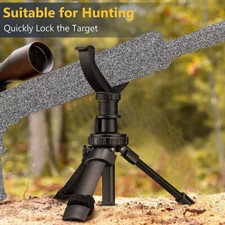 Stable V YOKE Holder Head For Gun Rifle Stick / Camera Monopod / Bipod / Tripod