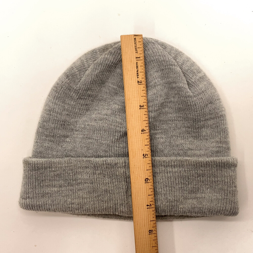 Gap basic gray winter cuff hat see notes - image 8
