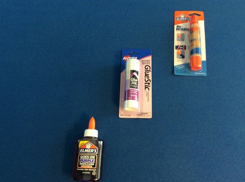 Glue: Elmer's washable purple glue, or dual tip glue pen, or Avery glue stick - Picture 5 of 8
