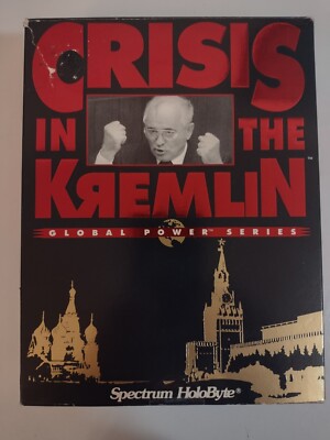 Crisis in the Kremlin Global Power Series Computer Software Video Game 1991