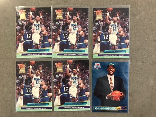 ALONZO MOURNING ROOKIE BASKETBALL CARD LOT EBay