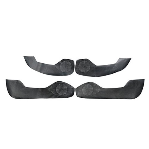 For Cadillac CT5 2020-24 Carbon fiber Door Anti Kick Guard Panel Overlay Trim 4p - Picture 2 of 7