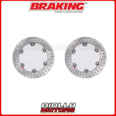 SATZ BREMSSCHEIBEN VORNE BRAKING HONDA VF F 500 1985 - [FEST] 2xHO21FI