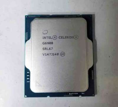 12th Gen Intel Celeron g6900 CPU Processor 3.4ghz Dual Core 46w