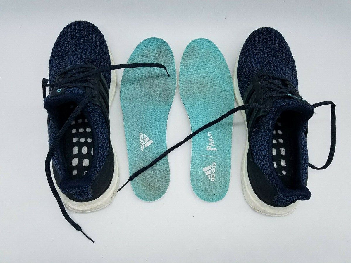 Adidas UltraBoost 4.0 x Parley Women's Size 9 Running Shoes Deep Ocean Blue  | eBay