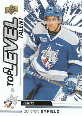 2018-19 Upper Deck CHL Top Level Talent #TL15 Quinton Byfield R/C
