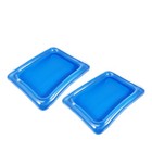  2PCS Sommer Aufblasbare Servierbar Pool Party Buffet Getränkekühler Schwimmende