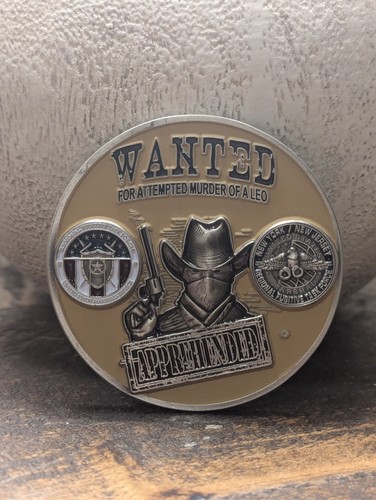 US Marshal NY/NJ Fugitive Task Force, Massachusetts State Police Challenge Coin