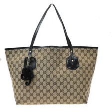 Borsa a tracolla Gucci modello GG tela vernice pelle BN BK Italia 30KD362