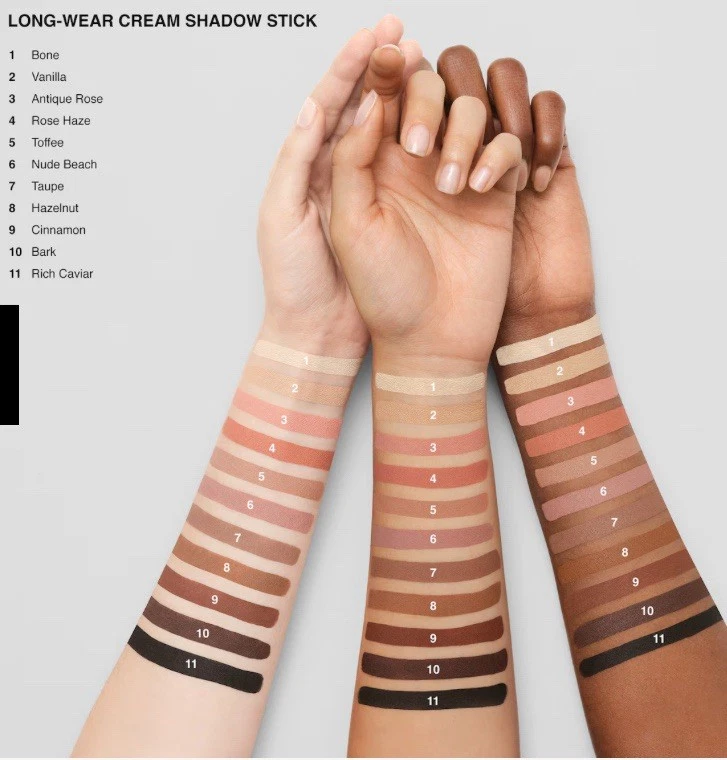 Barra de sombra de ojos crema de larga duración Bobbi Brown ~ Rich Caviar mate ~ nueva en caja Foto 4 de 4