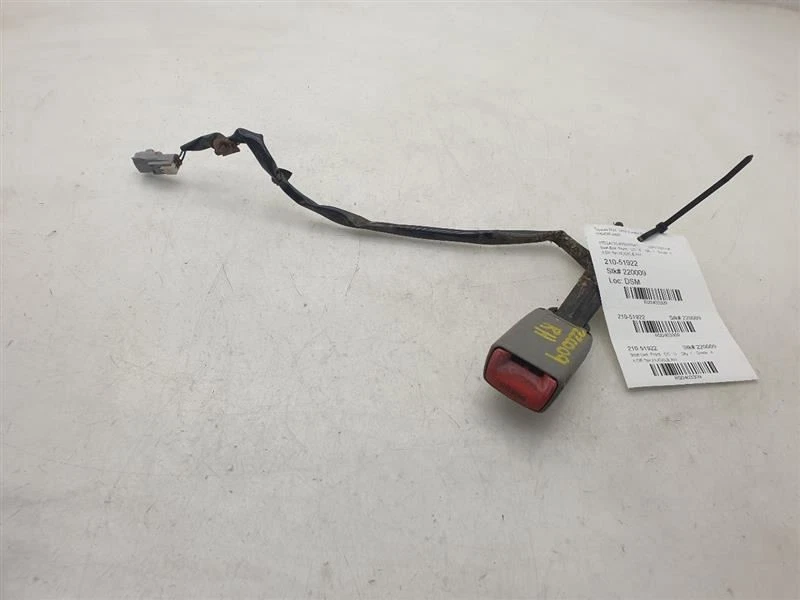 05 06 07 08 09 10 TOYOTA SIENNA LADO DEL PASAJERO DELANTERO CINTURÓN DE SEGURIDAD MONTAJE HEBILLA  Foto 4 de 4