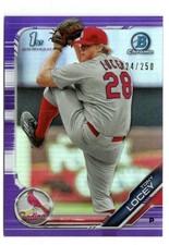 2019 Bowman Draft Chrome Purple Refractor /250 Tony Locey #BDC-70 RC | SP