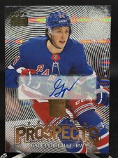 Gabe Perreault 2025-26 Skybox Metal - Premium Prospects Rookie Auto - Rangers